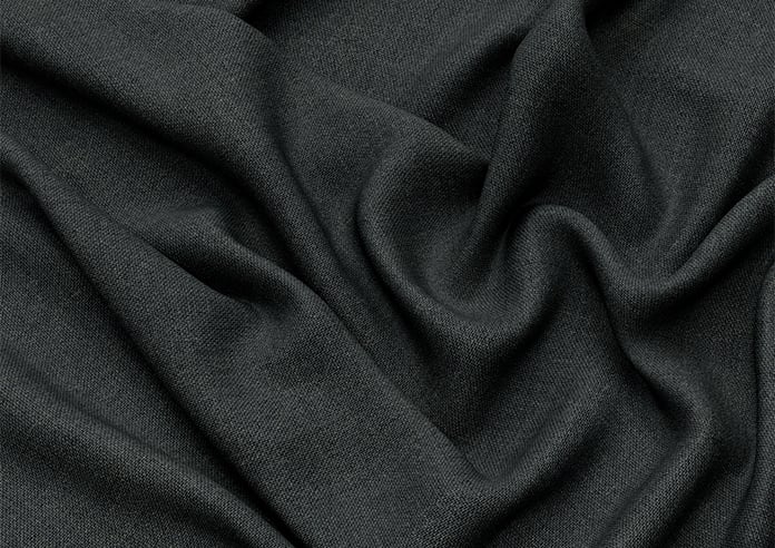 Melrose (Blackout), Lead Grey - Motorised Roman Blind - Image 4